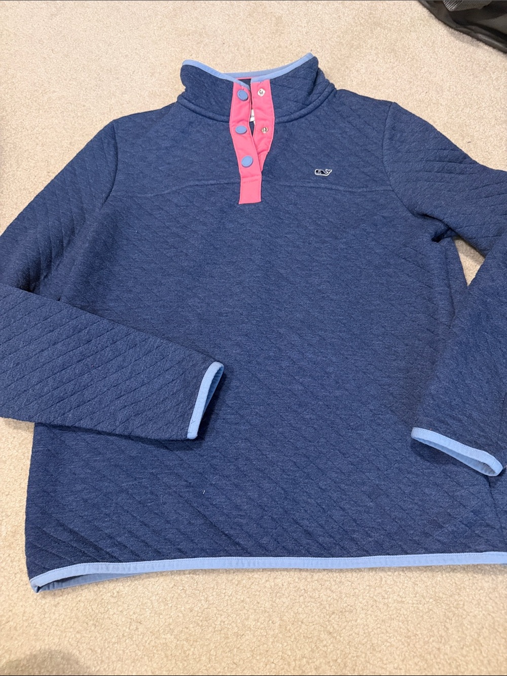 Vineyard vines quilted pullover
